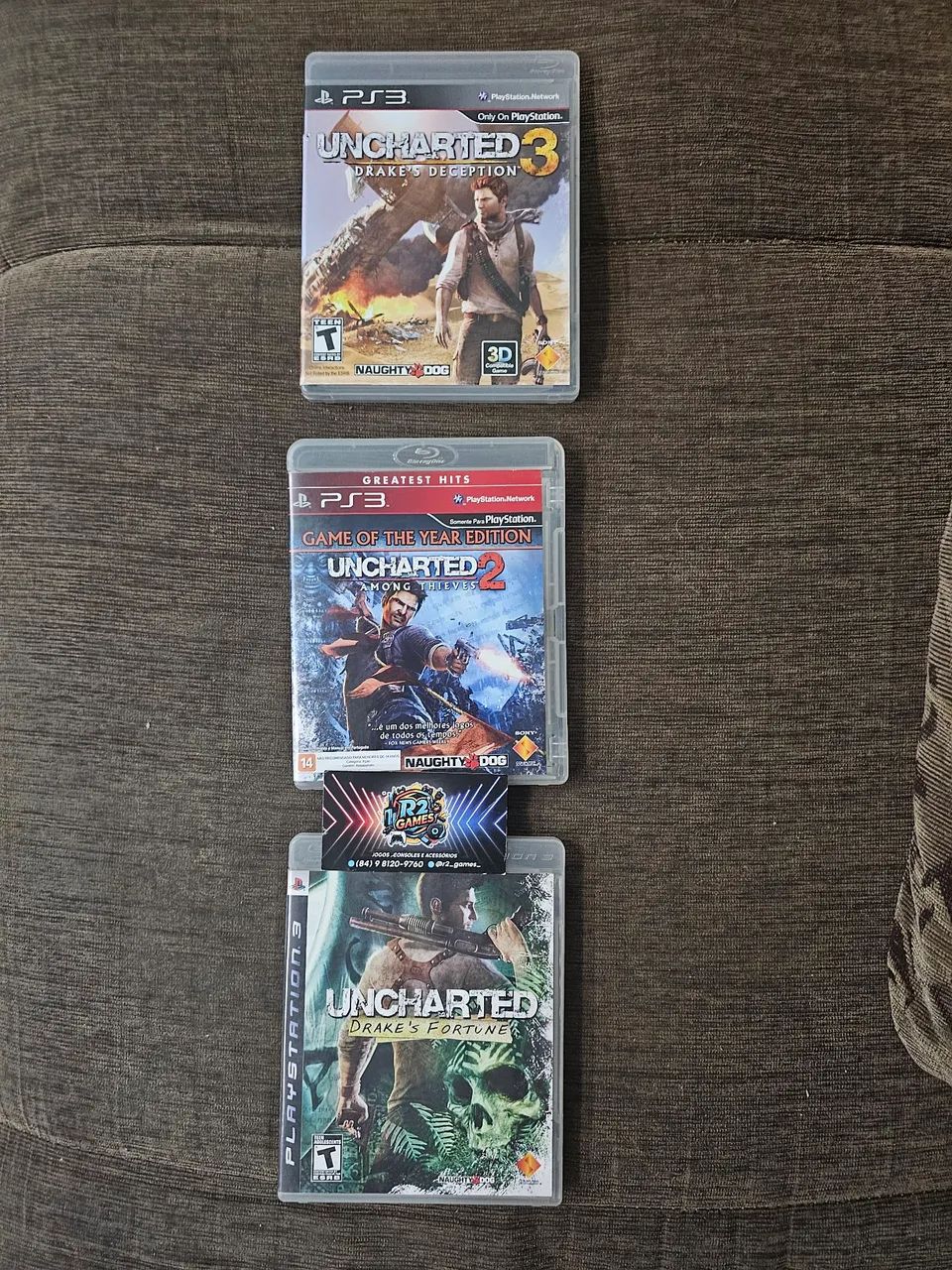 UNCHARTED 1, 2 E 3 (PS3) - Foto 3