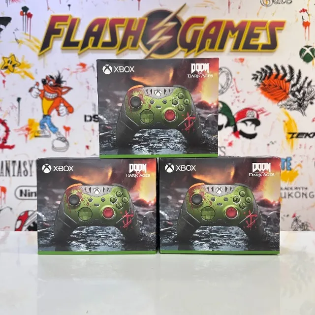 Controle Xbox Series S/X Edição Especial The Dark Ages