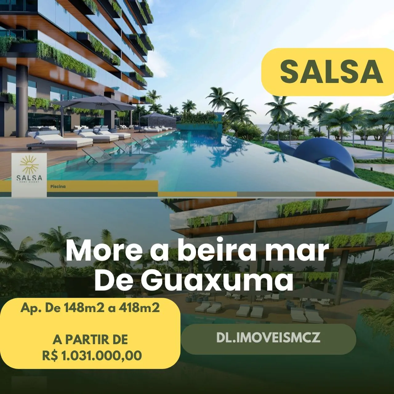 Compre seu Alto Padrão a Beira Mar de Guaxuma a Preço de Custo!