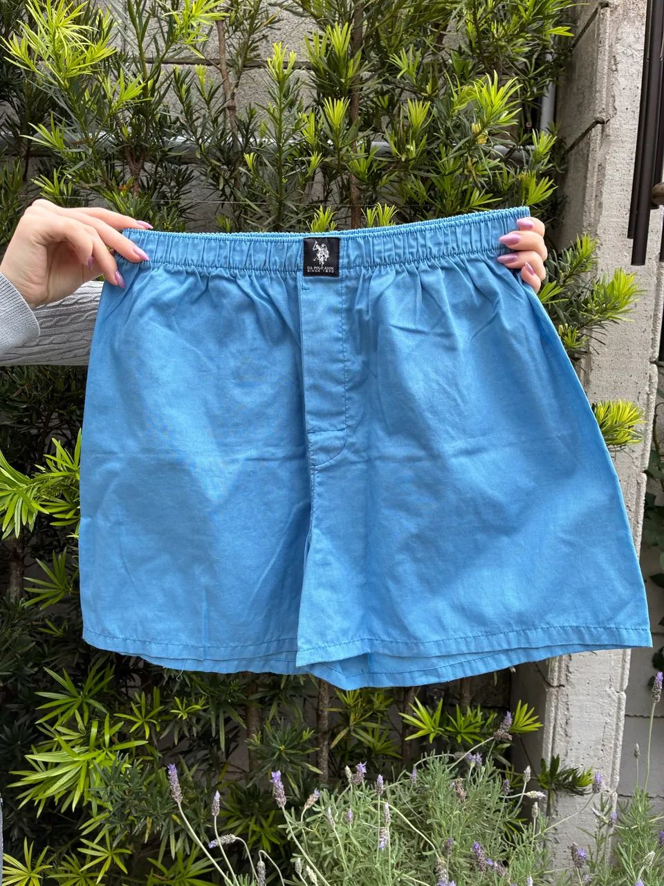 Cueca samba-canção us polo assn azul 