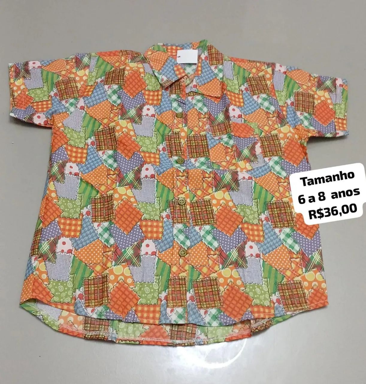Camisa Xadrez Infantil  - Foto 3