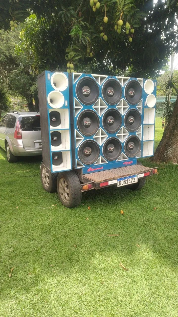 Carretinha de som