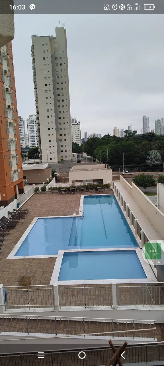 APARTAMENTO SEMI MOBILIADO EM FRENTE PARQUE MÃE BONIFÁCIA