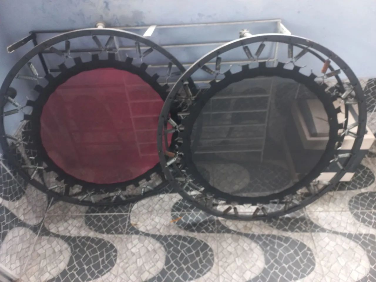 Mini Trampolim para exercícios