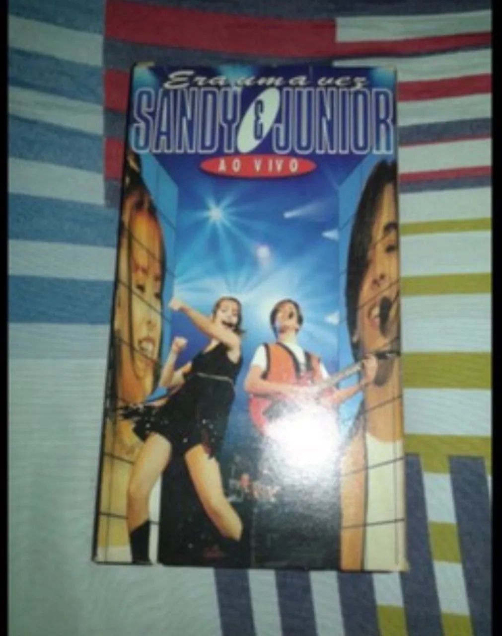 Fita VHS - Sandy e Júnior - Raridade