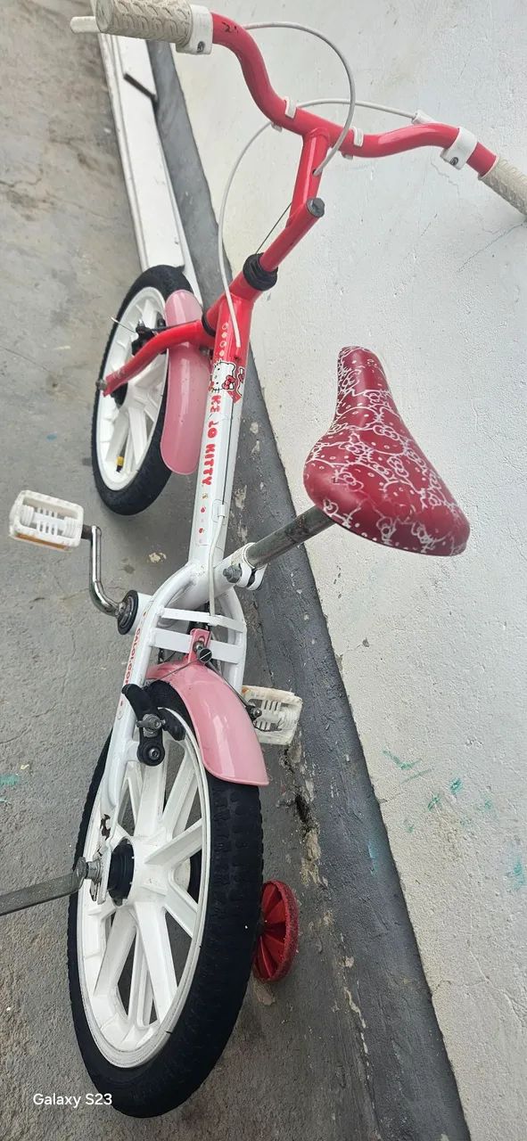 Bicicleta Hello Kitty Caloi aro 16 - Foto 3