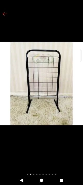 Expositor de balcão aramado