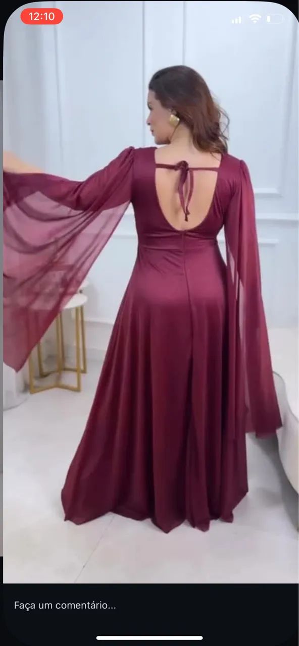 Vestido De Festa Preto - Foto 3