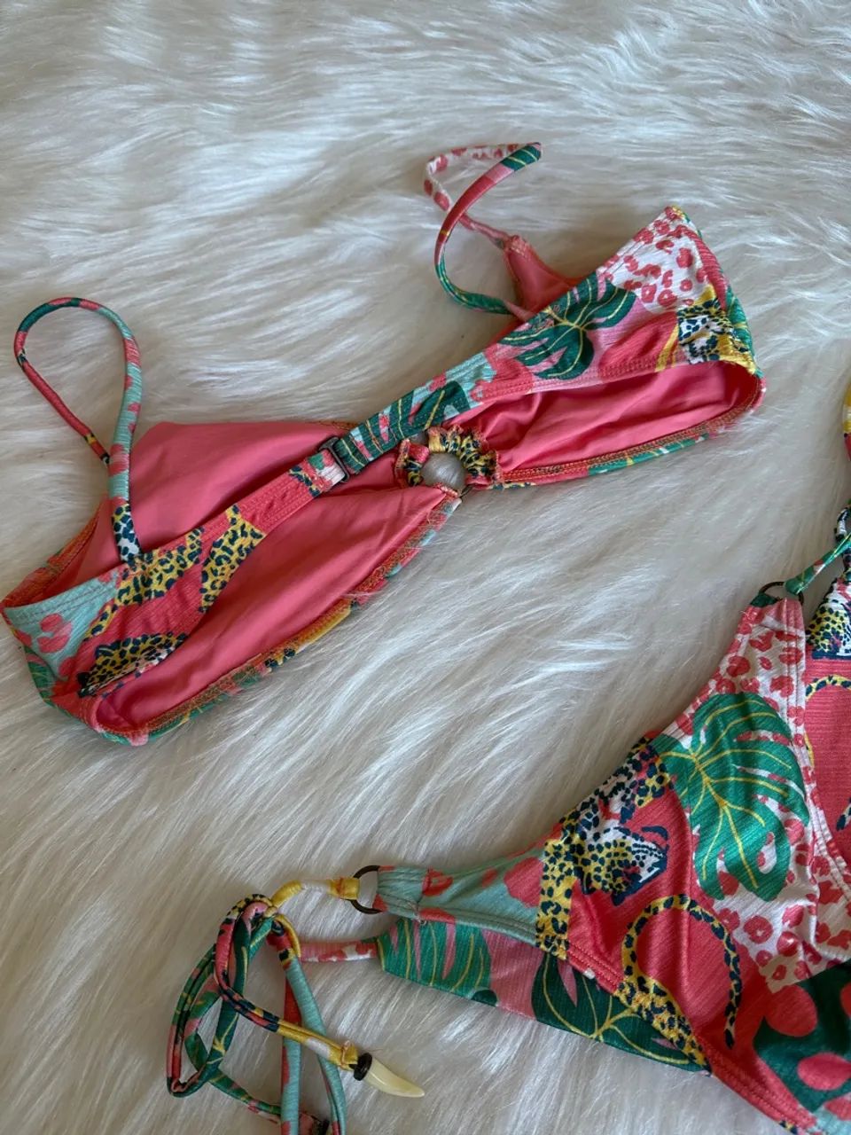 Biquíni estampado tropical - Foto 2