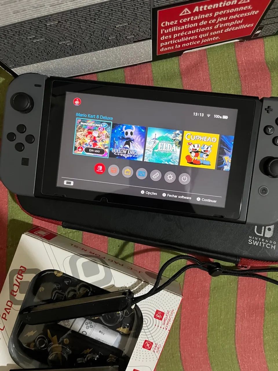 Nintendo Switch desbloqueado edição especial Diablo III Definitiva - Foto 5