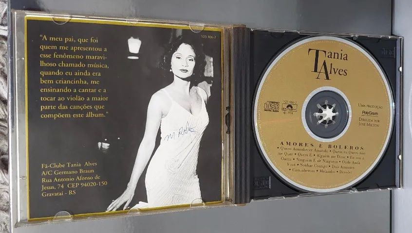 Tânia Alves - Amores e Boleros (CD) - Foto 2