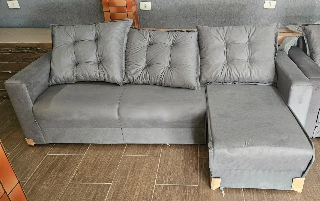 SOFA CHASE FIXO NOVO - ENTREGAMOS