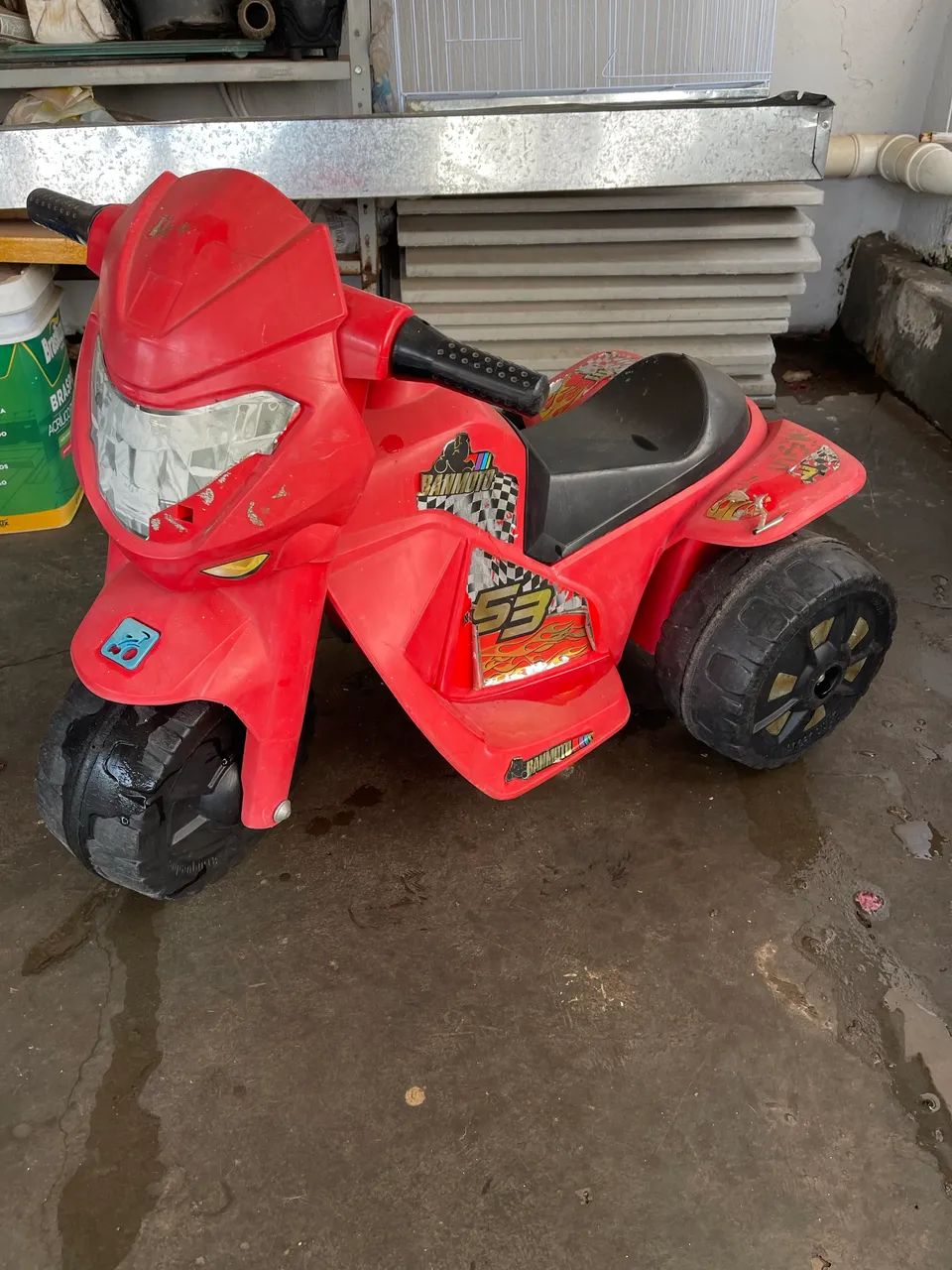 Triciclo infantil elétrico  - Foto 4