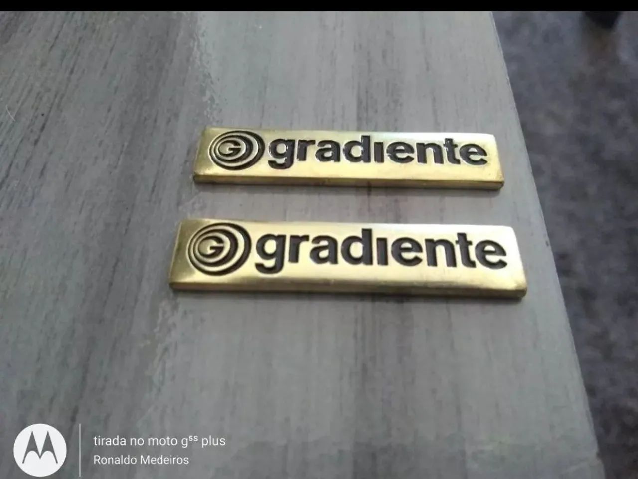 Emblemas Gradiente Vintage - Colecionador - Foto 4