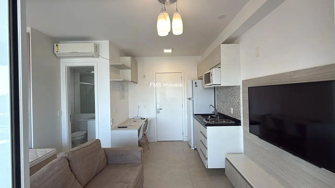 Studio mobiliado na Zona Sul de São Paulo
