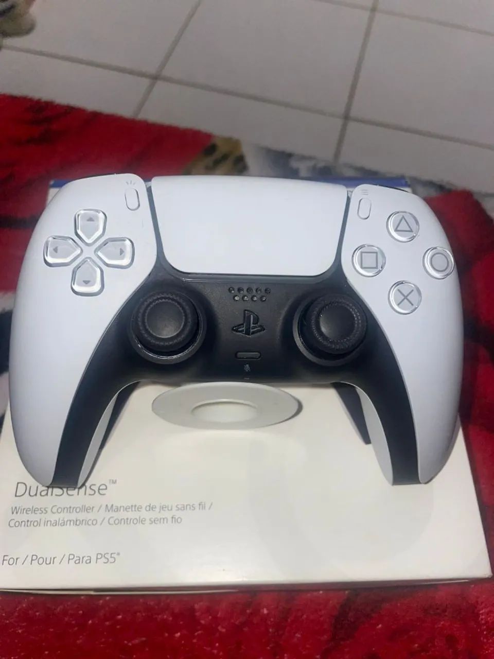 Controle DualSense ps5 branco nunca usado