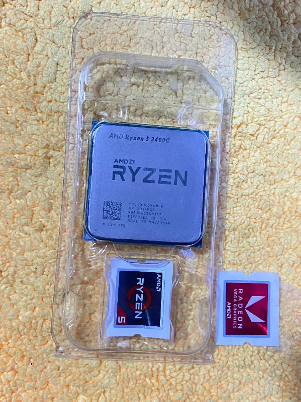 Processador AMD Ryzen 5 3400G Computador, Usado na Caixa perfeito para Jogos e Edição! - Foto 6