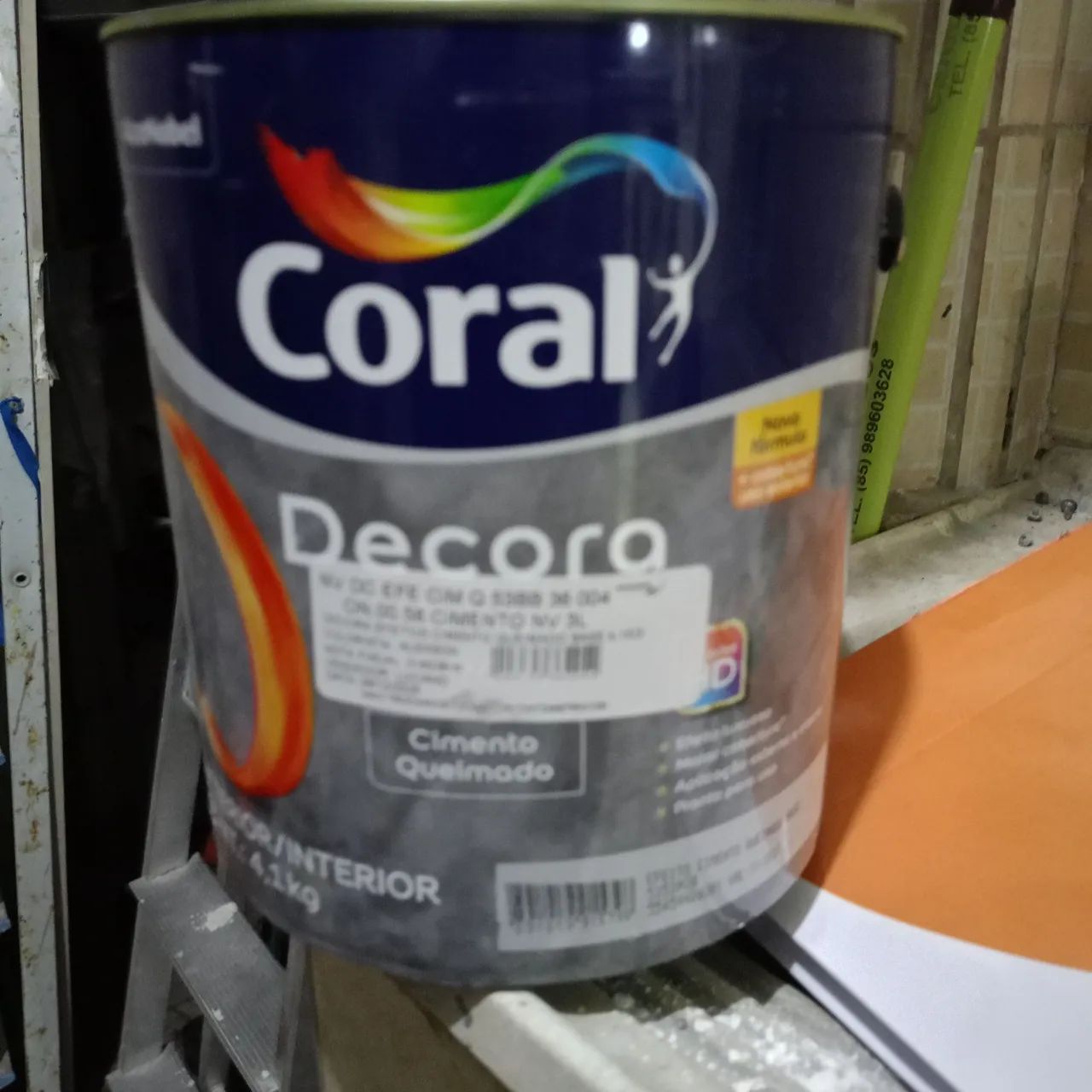 Efeito cimento queimado 