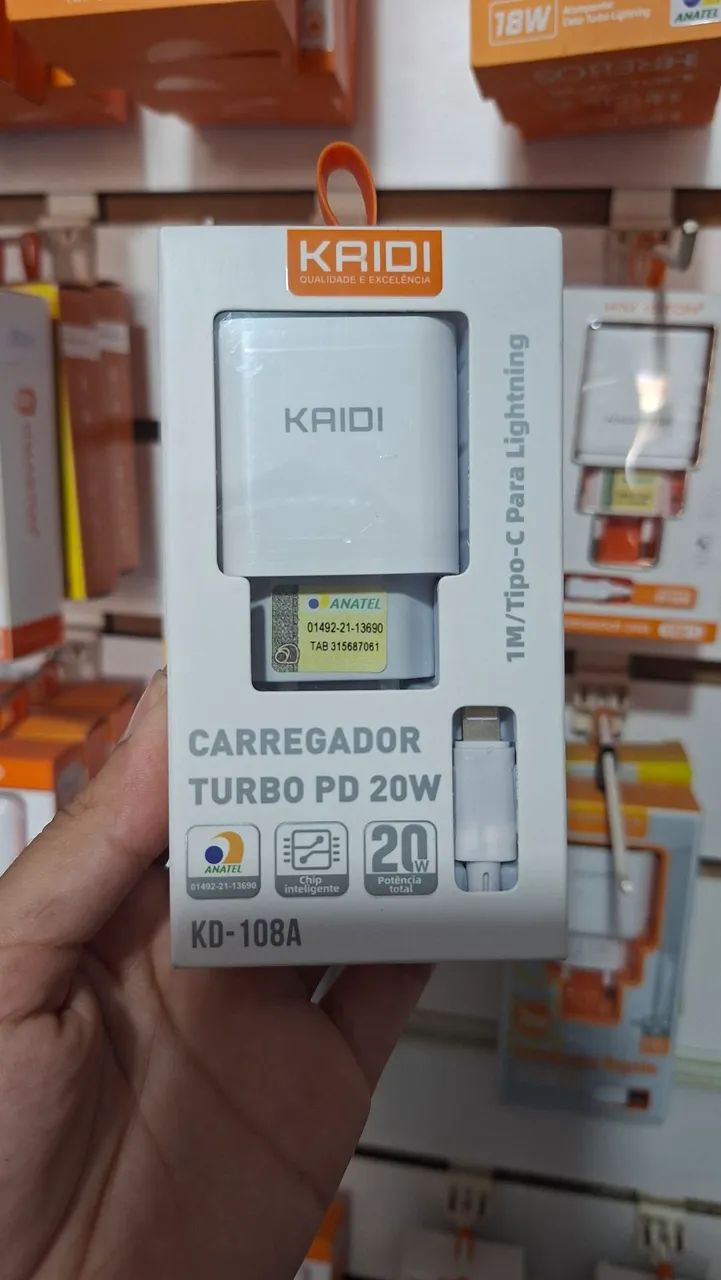 Carregador para iPhone (USB-C/LIGHTNING)