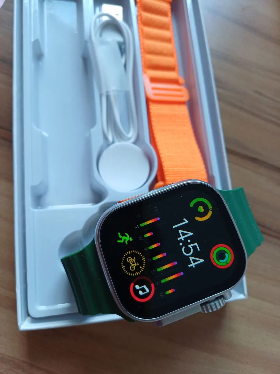 Smartwatch ultra com pulseira extra - Foto 2