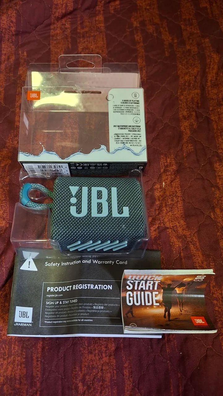Caixa de Som JBL GO3 - Foto 3