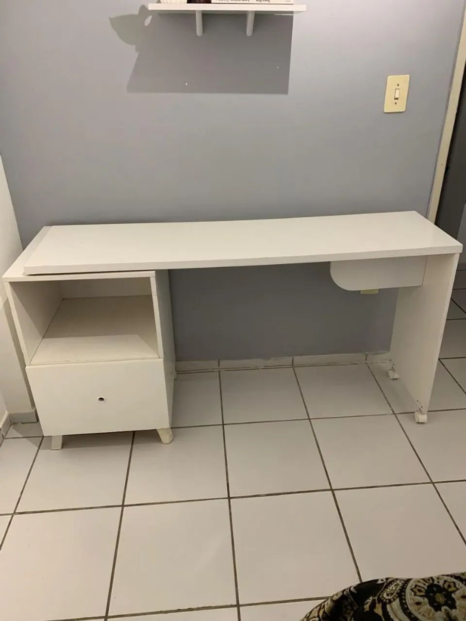 Escrivaninha Branca para Escritório