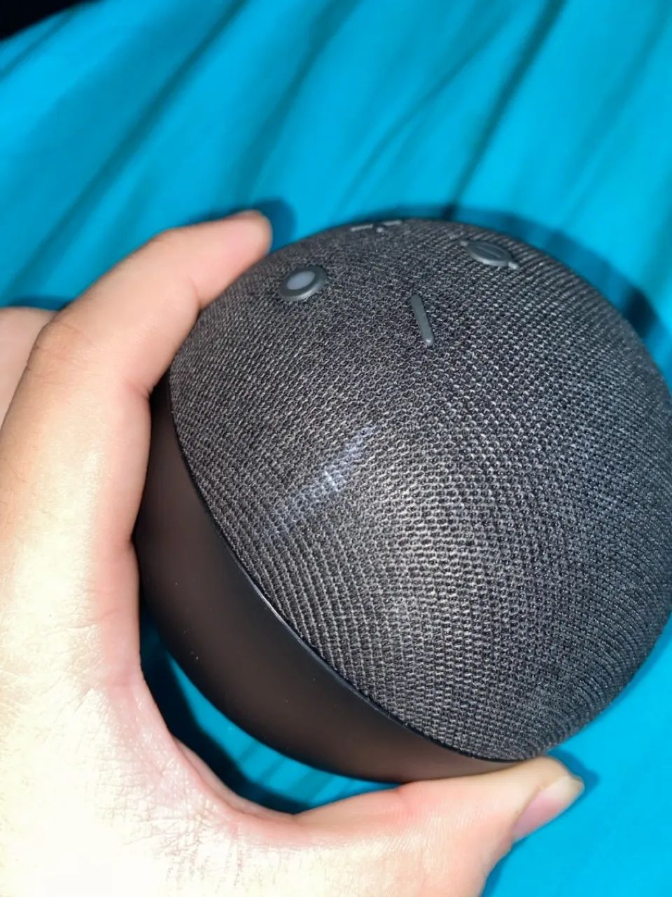 Caixa de Som Bluetooth Echo Dot 4ª Geração - Preto - Foto 2