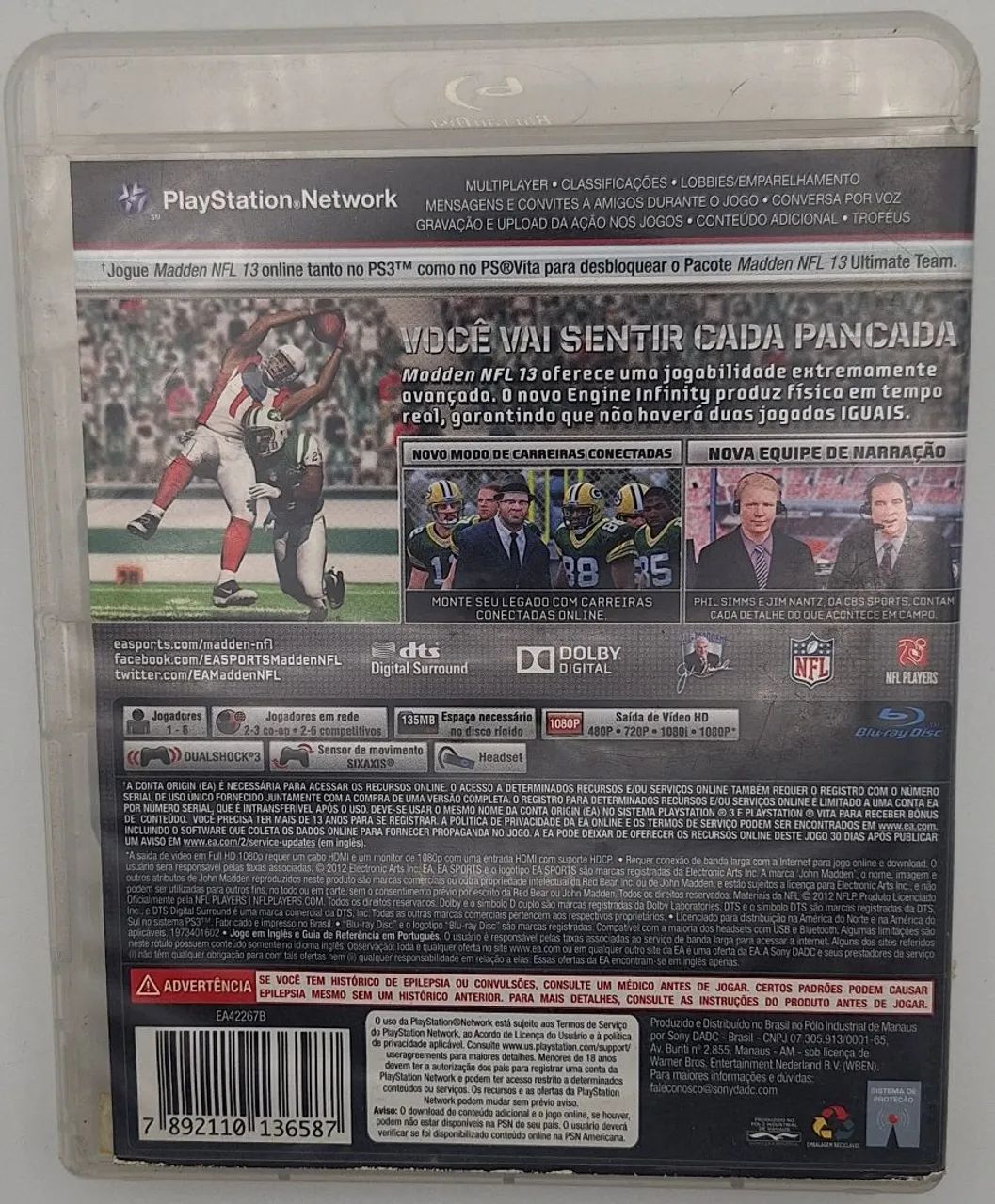 Madden NFL 13 - PS3 - Foto 2