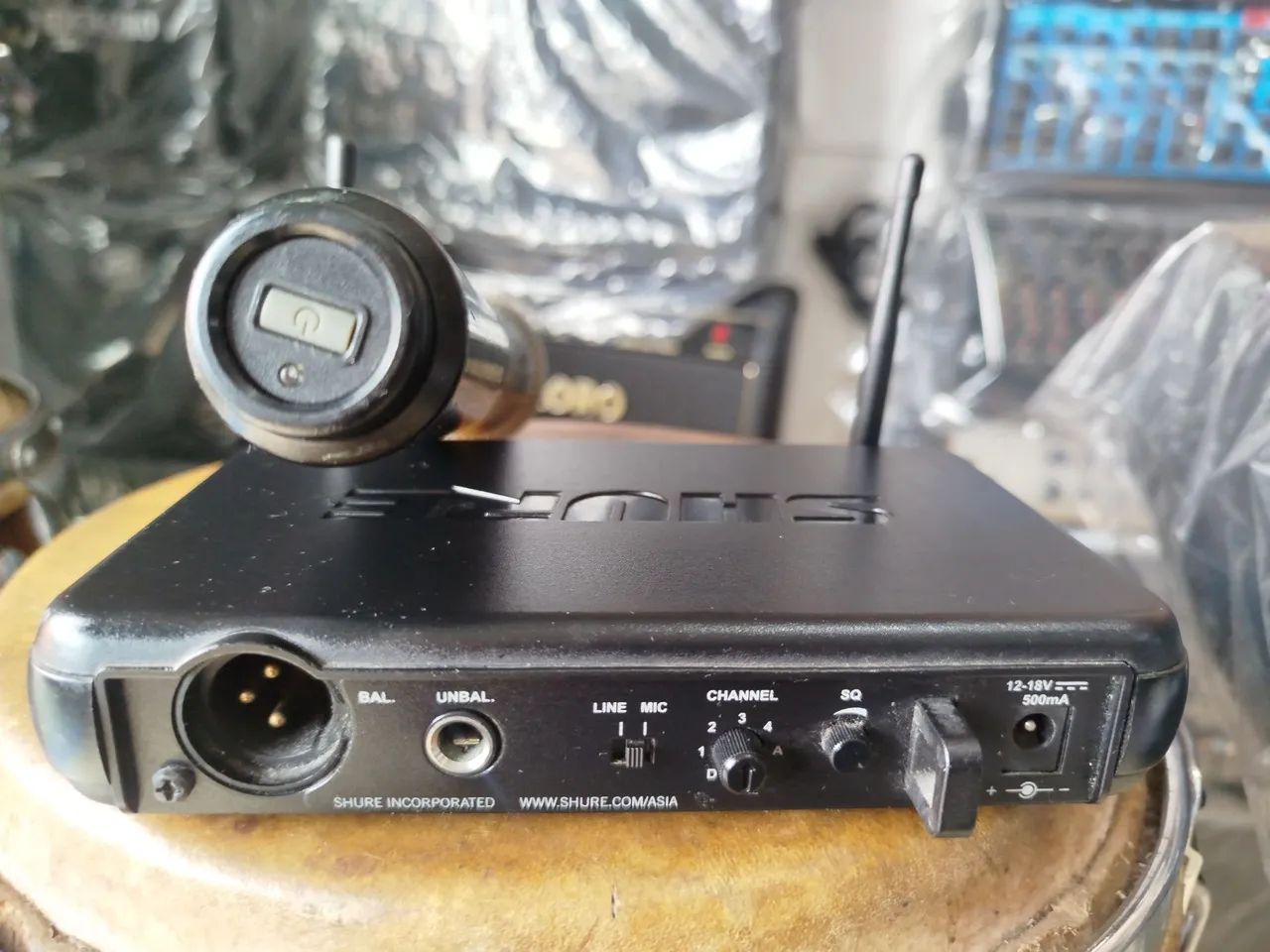 Microfone sem fio Shure PG58  - Foto 3