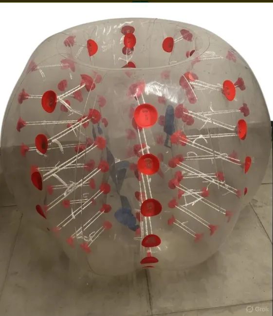 Kit Com 4 Bolhas -bola De Futebolha 1,2m (Usado) - Foto 3
