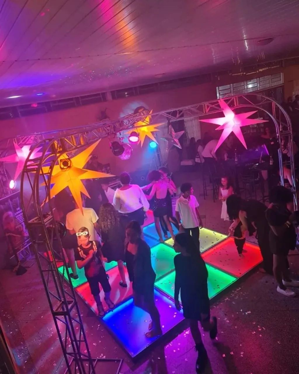 DJ SOM ESTRUTURA PISTA DE LED E PLATAFORMA 360 - Foto 4