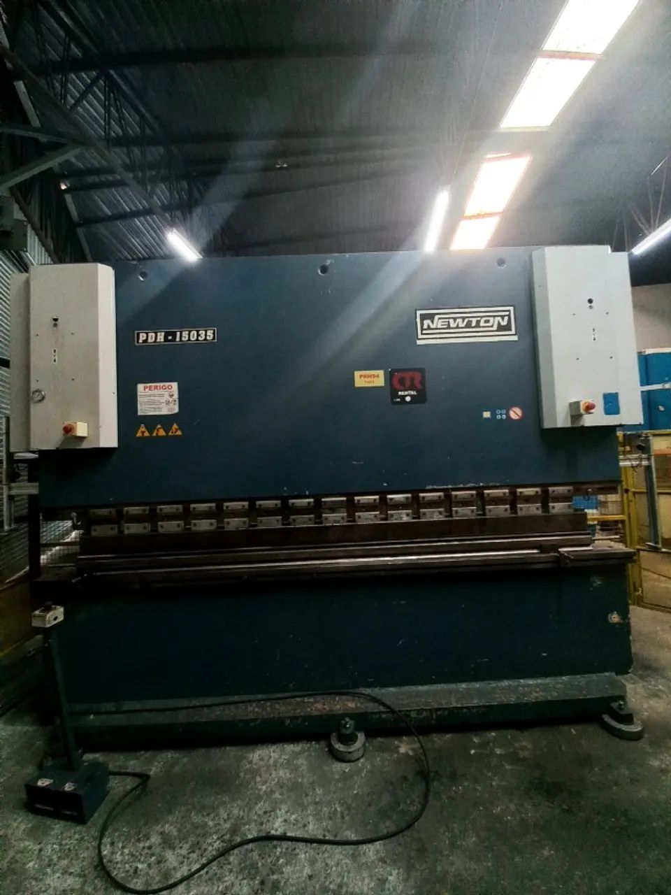 Prensa Dobradeira Hidráulica Newton PDH15035 II 3500x150 - Foto 2