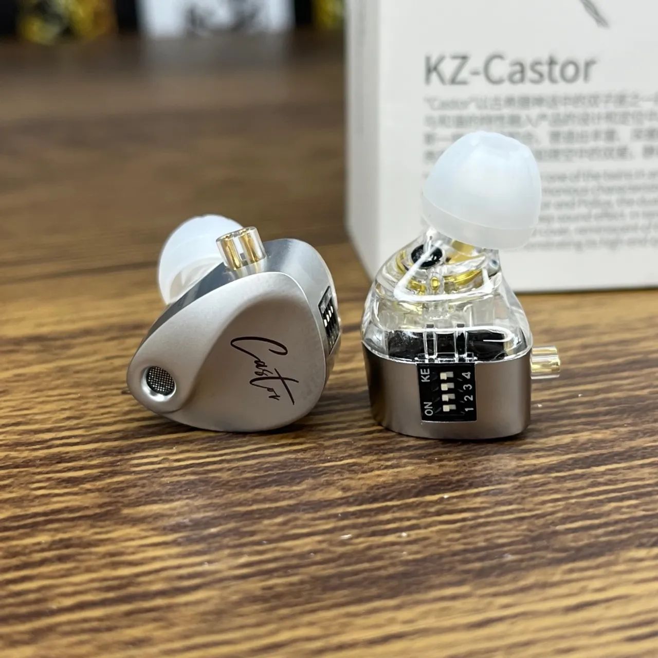 KZ CASTOR COM TUNING FONE DE OUVIDO INEAR RETORNO DE PALCO