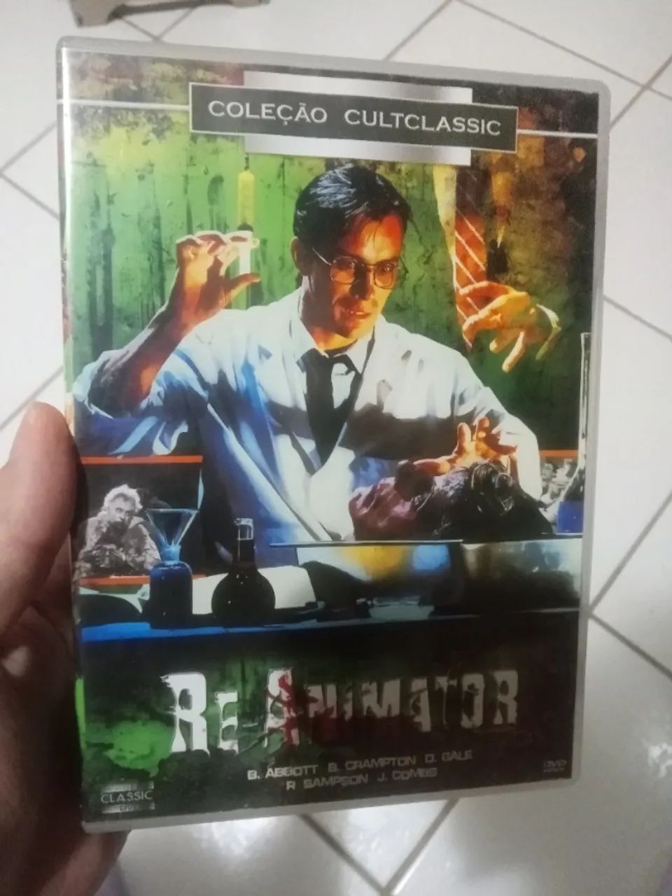 Dvd Re-animator hora dos mortos vivos raro
