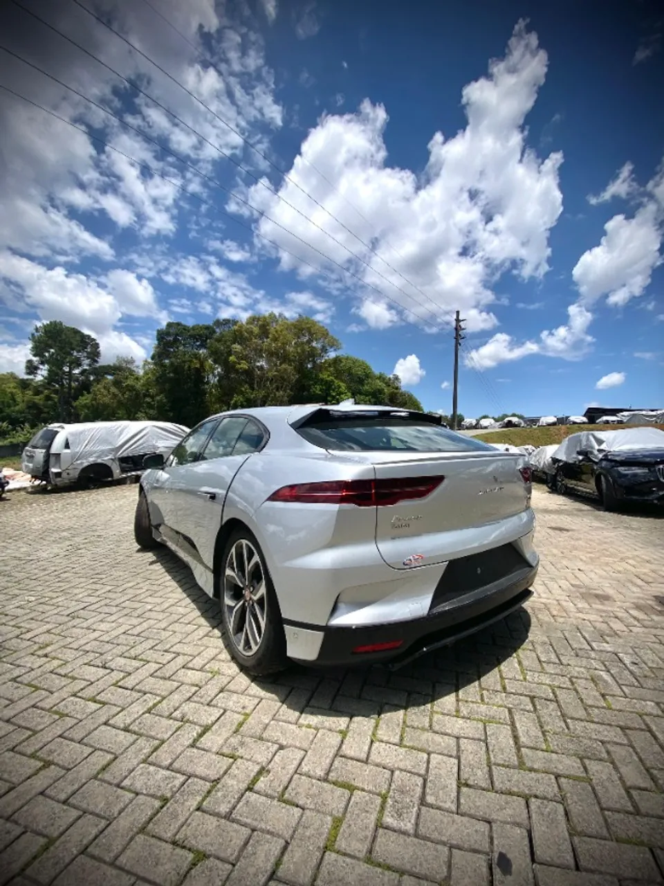 Sucata jaguar i-pace ipace 2020