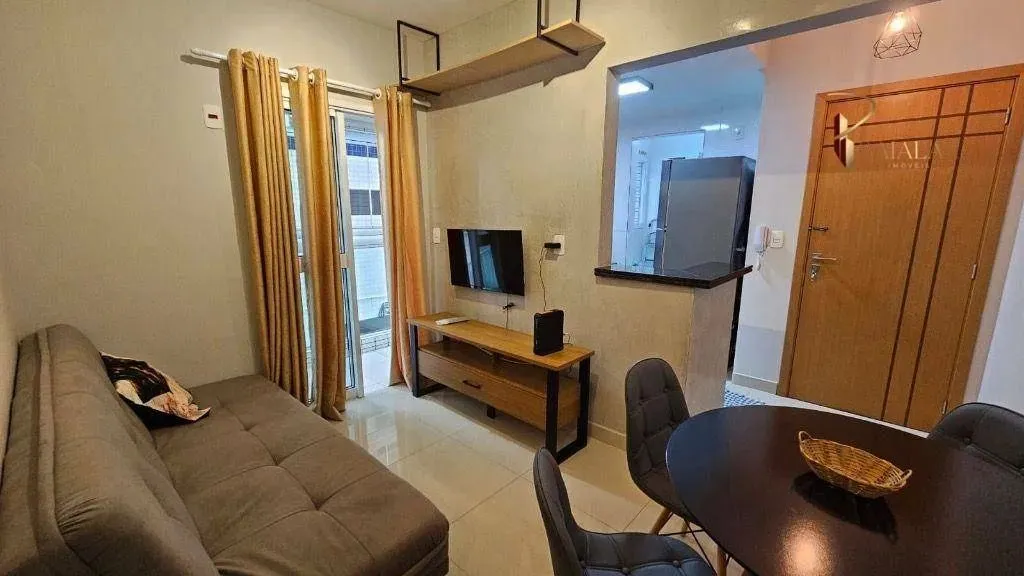 Apartamento 1 dormitório a venda no canto do forte em praia grande