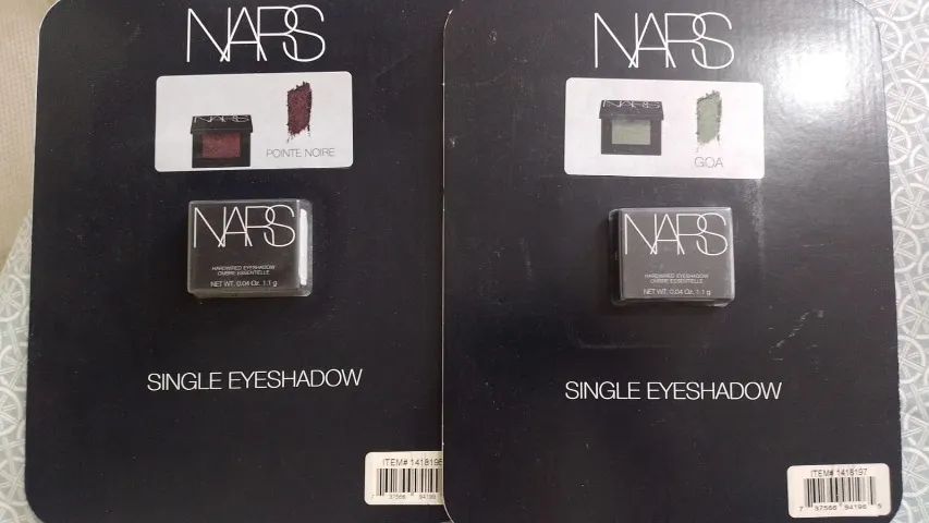 Kit Sombra de olhos Nars Single Eyeshadow 1.1g (Goa e Pointe Noire)