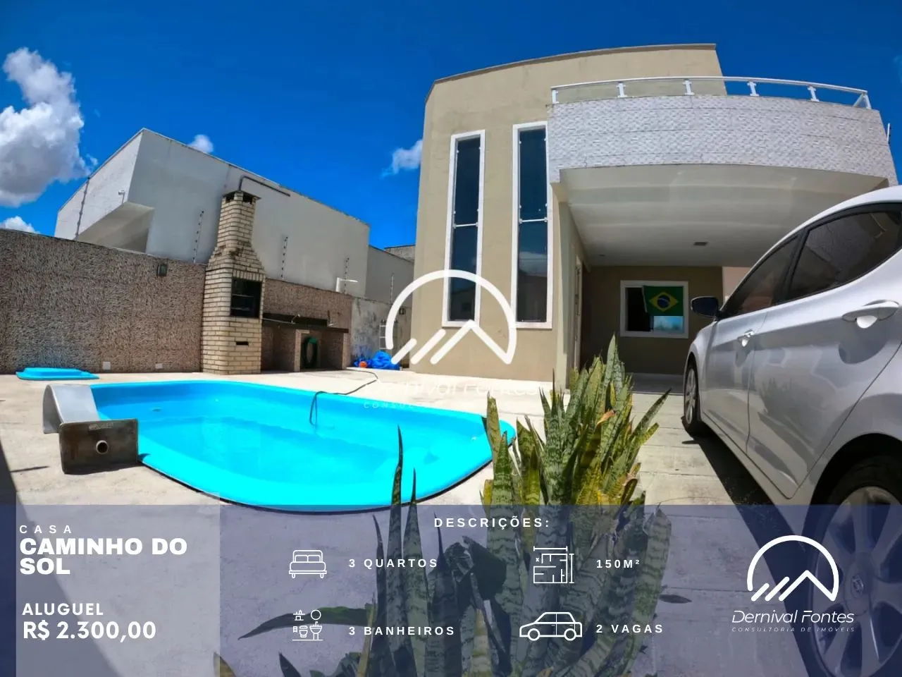 Duplex com Piscina - Loteamento Caminho do Sol