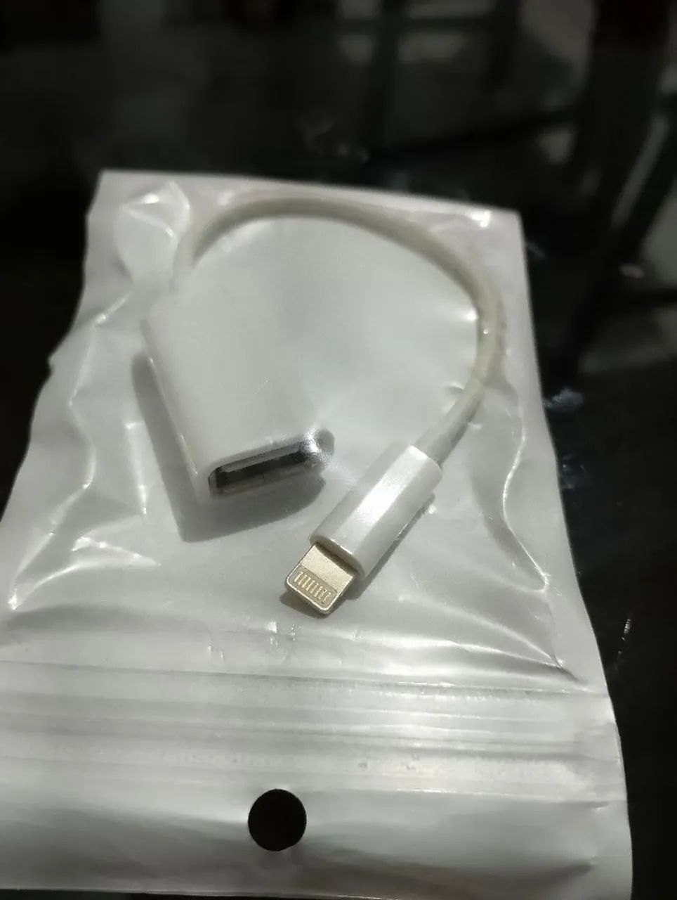 Adaptador Lightning para USB