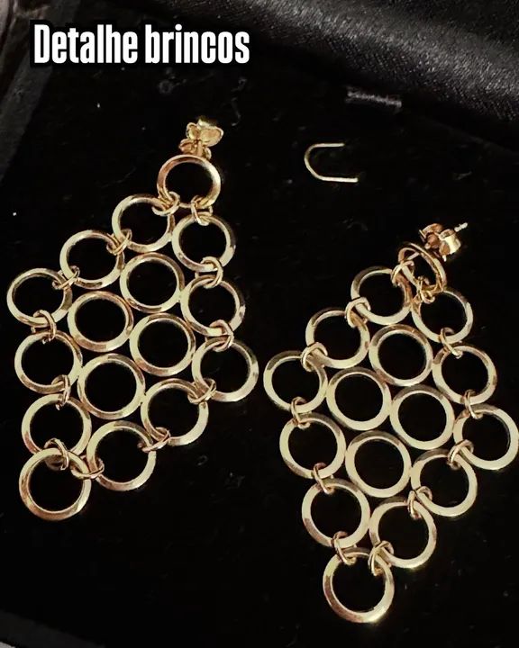 Conjunto Rommanel Círculos Vazados - Foto 3