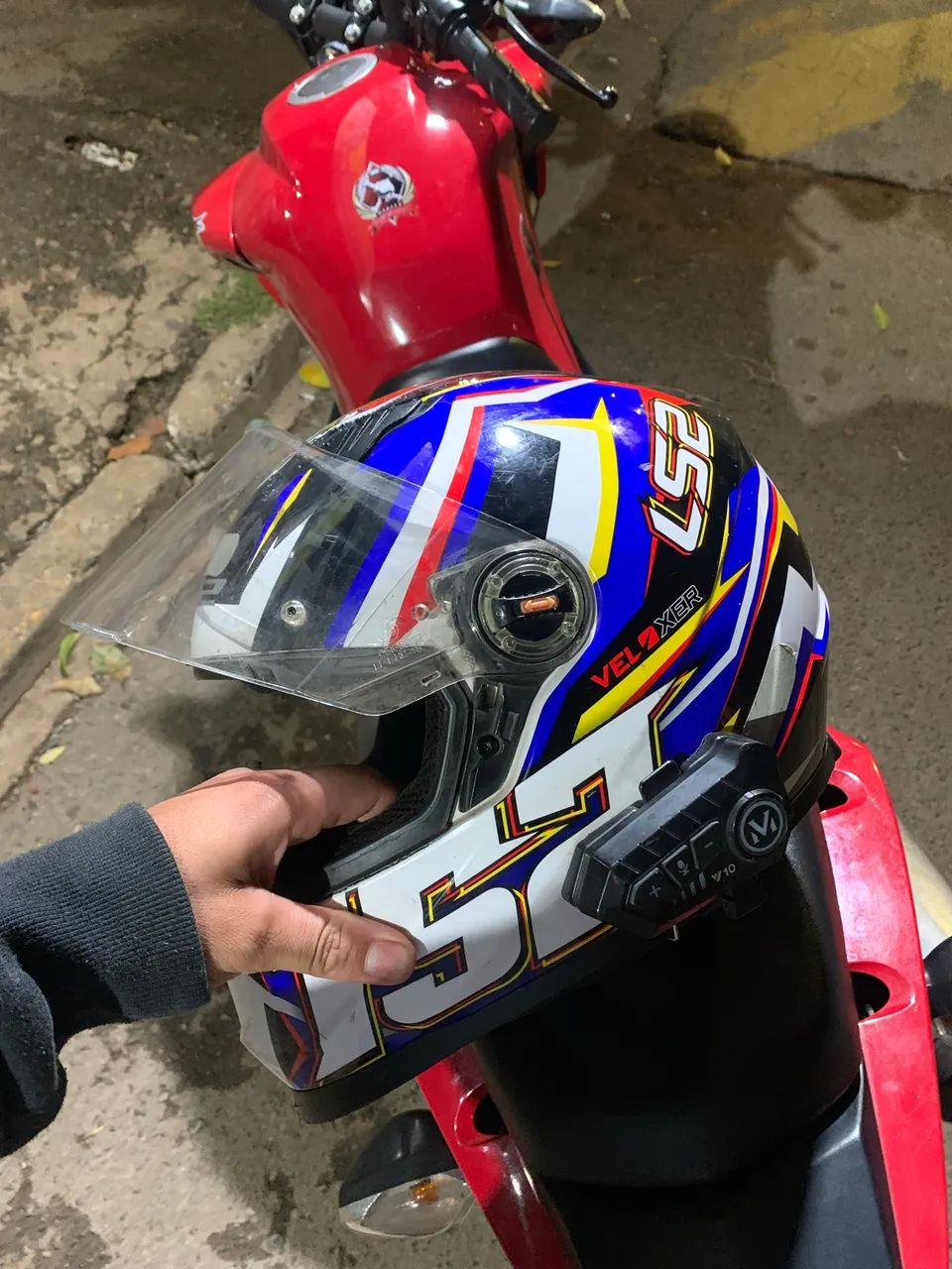Capacete ls2 novo 