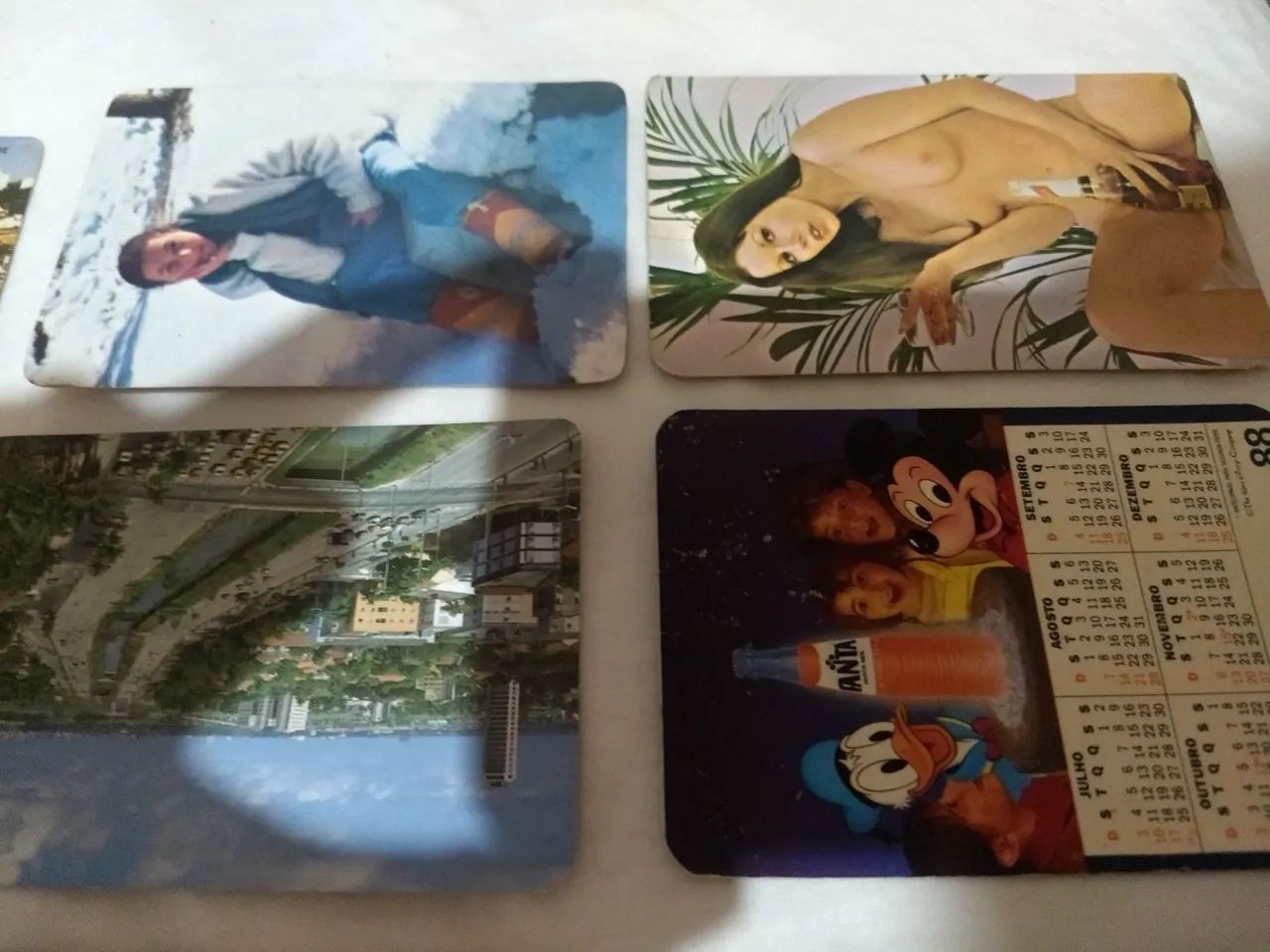 Calendário de bolso antigo. - Foto 2
