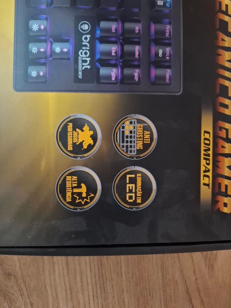 Teclado mecânico gamer bright416602678510243845
