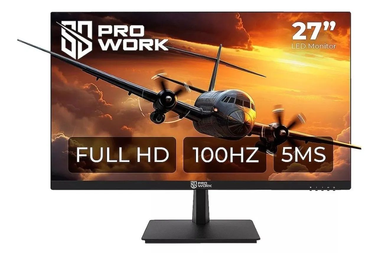 Monitor Gamer Pro Work 27'' Full HD 100Hz 5ms