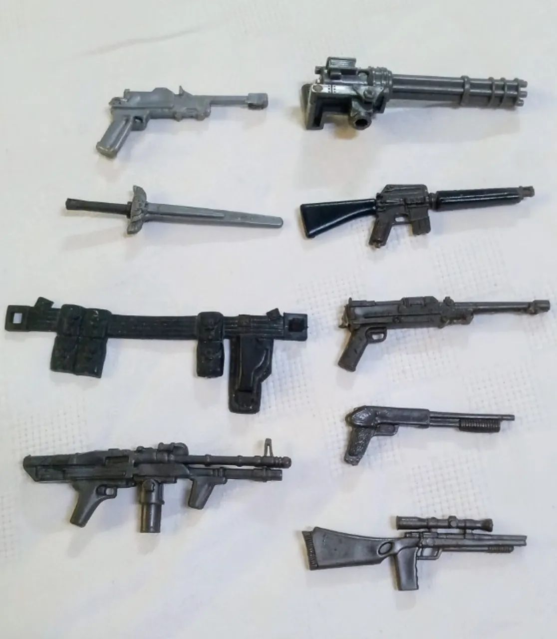 Acessórios boneco Rambo - Glasslite / anos 80