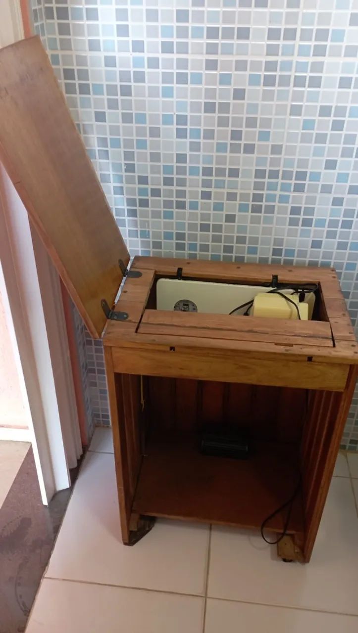 Máquina costura singer zig zag super luxo 1996 - Foto 3