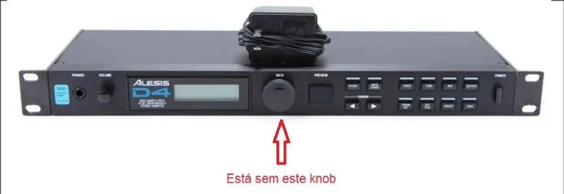 その他 ALESIS D4 Módulo de bateria Alesis D4 com fonte original - Instrumentos