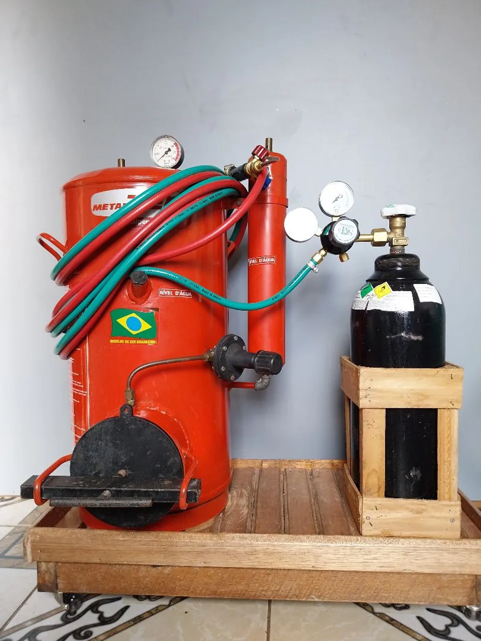 Maçarico de Solda Industrial Completo