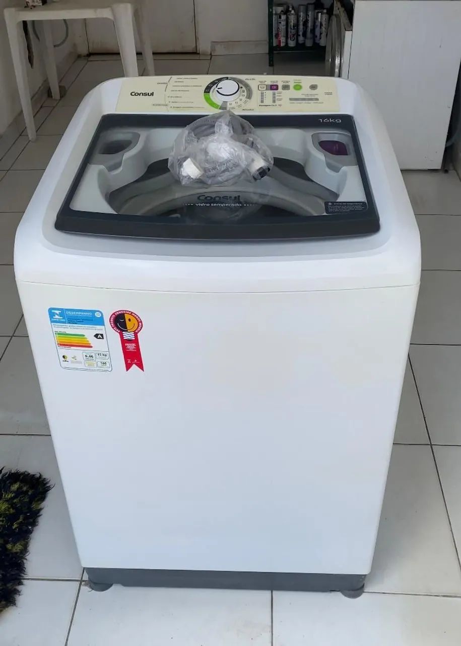 Vendo Máquina de Lavar Consul 16 kg (com Mangueira de entrada grátis)