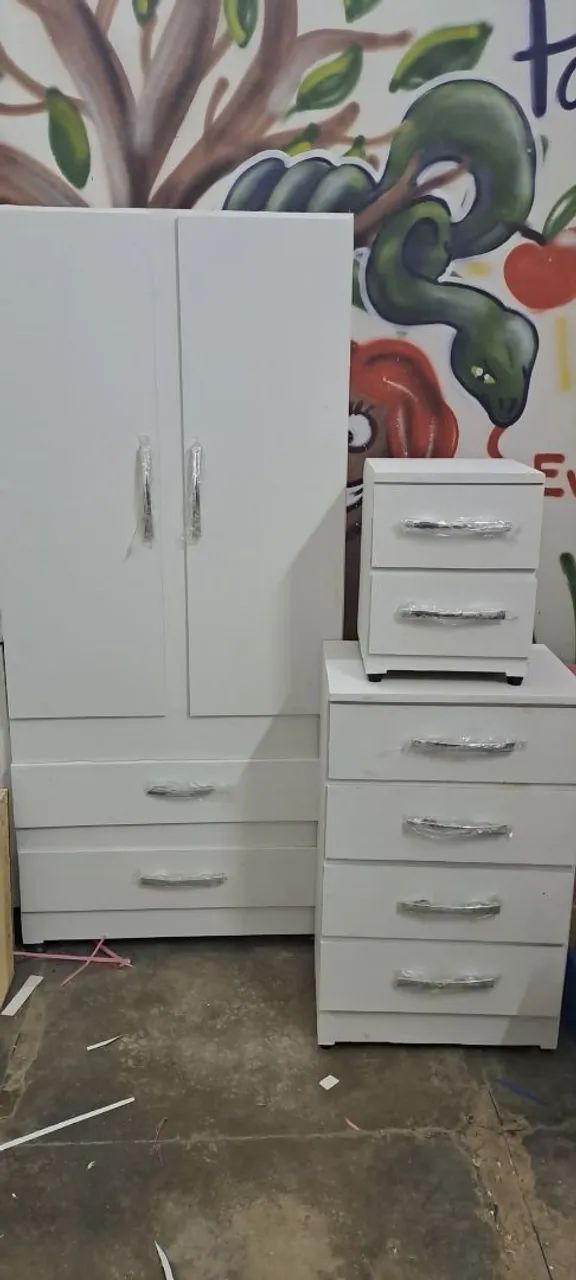 Guarda Roupa Solteiro Kit - Foto 2